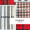 Flannel Dog Bandana Customized and Reversible with Name on Both Sides - Image 2