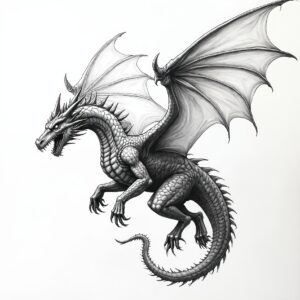 Illustration Class - Mythical Creatures & Fantastic Beasts Ages 8+ Friday 5 pm to 6 pm