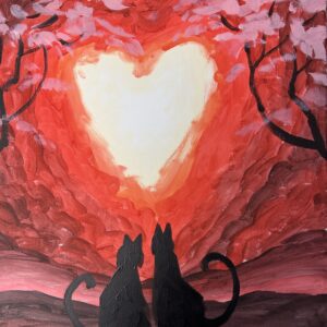 Valentines Day Family Paint 2pm to 3:30pm